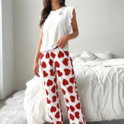 💕 Short Sleeves Heart PJ Sets 💕