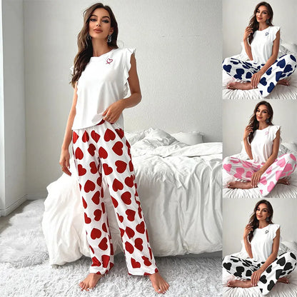 💕 Short Sleeves Heart PJ Sets 💕