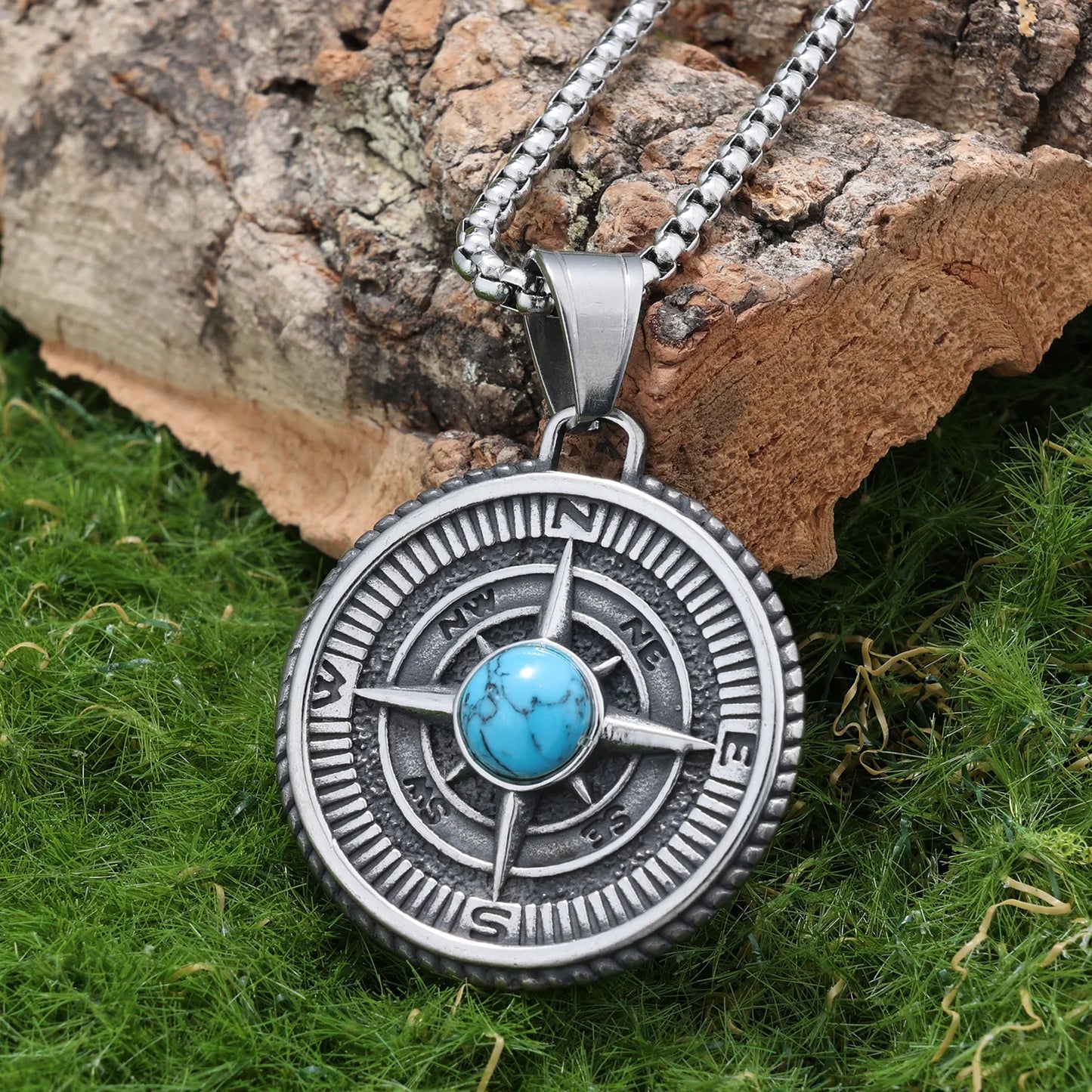 ⚔️ Nordic Mythology Viking Compass Necklace ⚔️