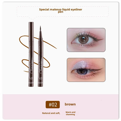 🖤🤎 2pc Liquid Eyeliner Pens Set - Black & Brown 🤎🖤