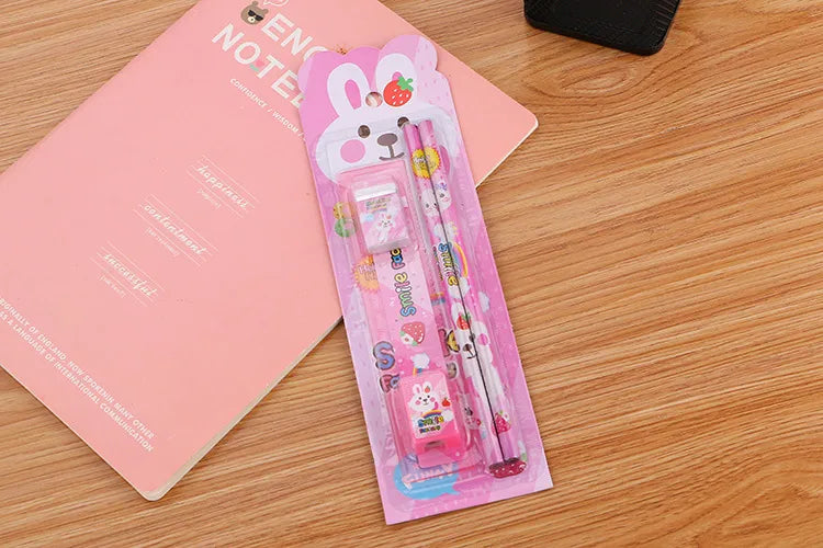 🐇🌸 Pink Rabbit Stationery Set 🌸🐇