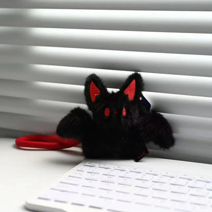 🦇👹 Demon Bat Plushie Rope Keychain Pendant 👹🦇
