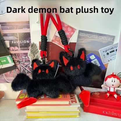 🦇👹 Demon Bat Plushie Rope Keychain Pendant 👹🦇
