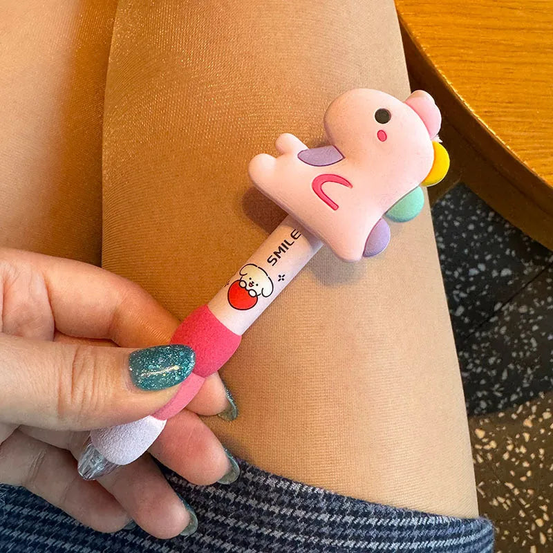🦖 4pc 3D Cute Dino Push Pens + 10pc Refill Kit 🦖