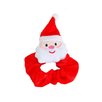 6pc Christmas Scrunchie Set