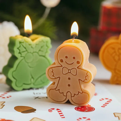 🕯️🎄 4pc English Pear Freesia Christmas Candles (2 Sets To Choose From) 🎄🕯️