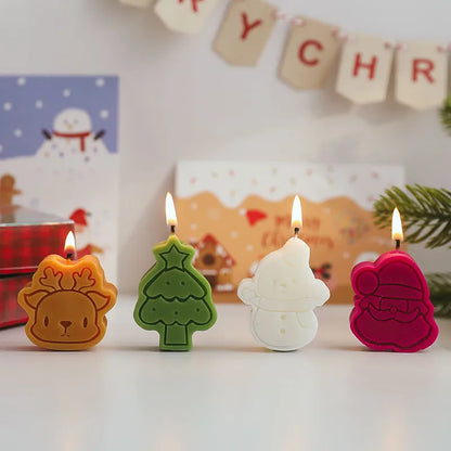🕯️🎄 4pc English Pear Freesia Christmas Candles (2 Sets To Choose From) 🎄🕯️