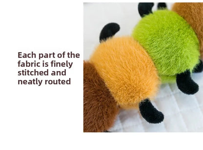 🕷️🐛🐝 Cute Insect Plush Keychain Collection 🐝🐛🕷️