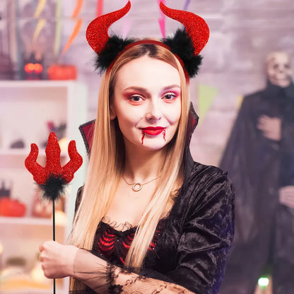 😈 Devil Horns & Pitchfork Party Props 😈