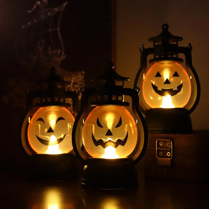 🎃 Mini Plastic Pumpkin Lights 🎃