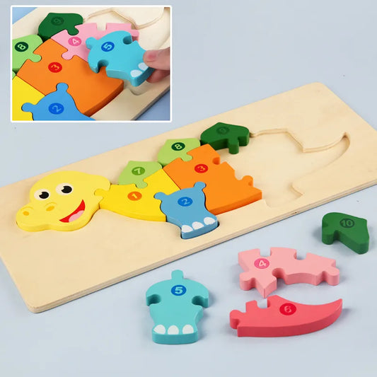🧩 Wooden Educational Puzzles 🧩