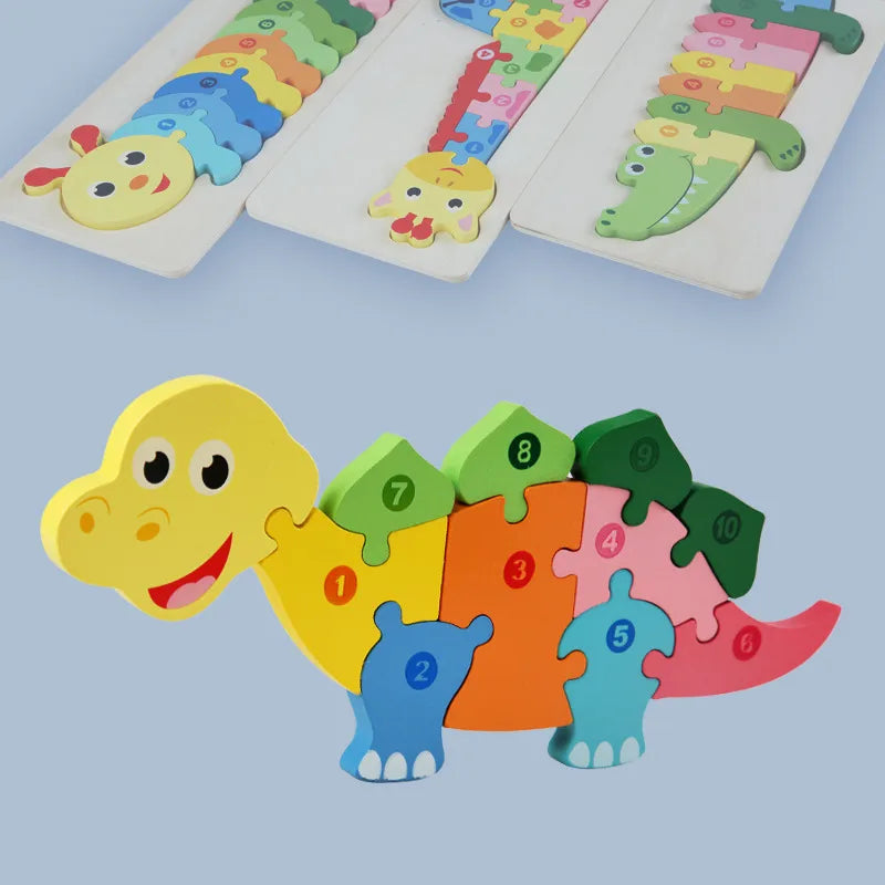 🧩 Wooden Educational Puzzles 🧩