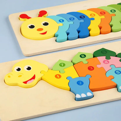 🧩 Wooden Educational Puzzles 🧩