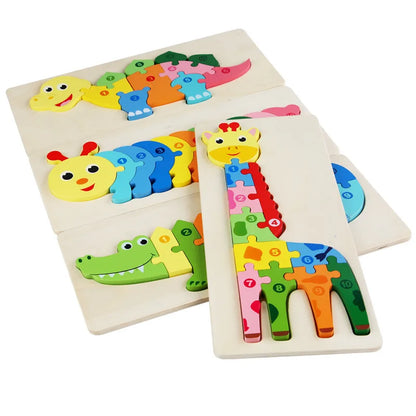 🧩 Wooden Educational Puzzles 🧩