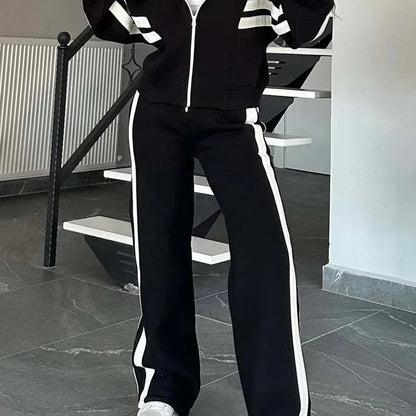 ✨ Women’s Casual Stripe Co-Ord Pant Set (6 Colour Choices!) ✨