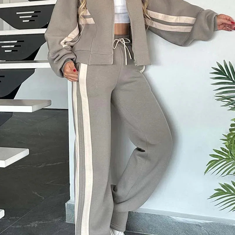 ✨ Women’s Casual Stripe Co-Ord Pant Set (6 Colour Choices!) ✨
