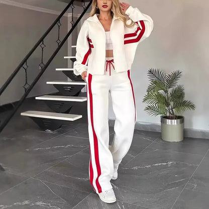 ✨ Women’s Casual Stripe Co-Ord Pant Set (6 Colour Choices!) ✨