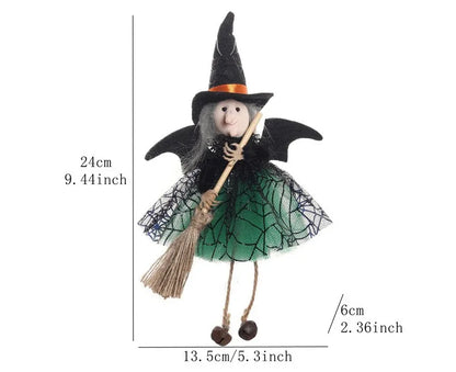 🧹 Cloth Witch Ornaments 🧹