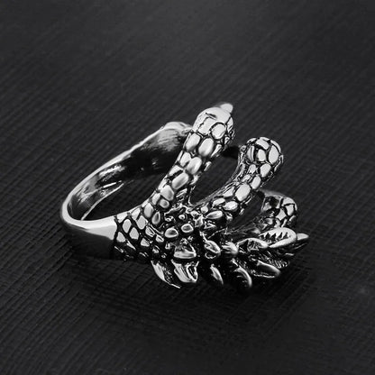🐲 Adjustable Dragon Claw Ring 🐲