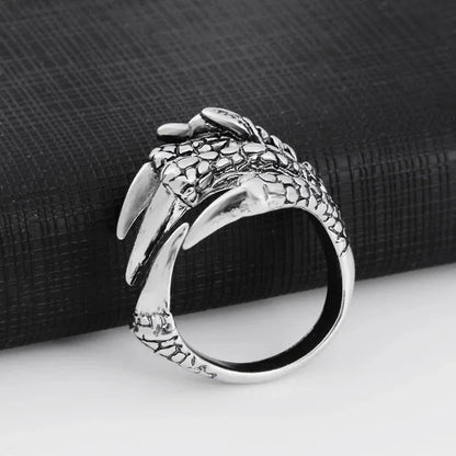 🐲 Adjustable Dragon Claw Ring 🐲