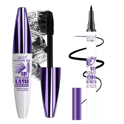 💜 Black Mascara & Eyeliner Set 💜
