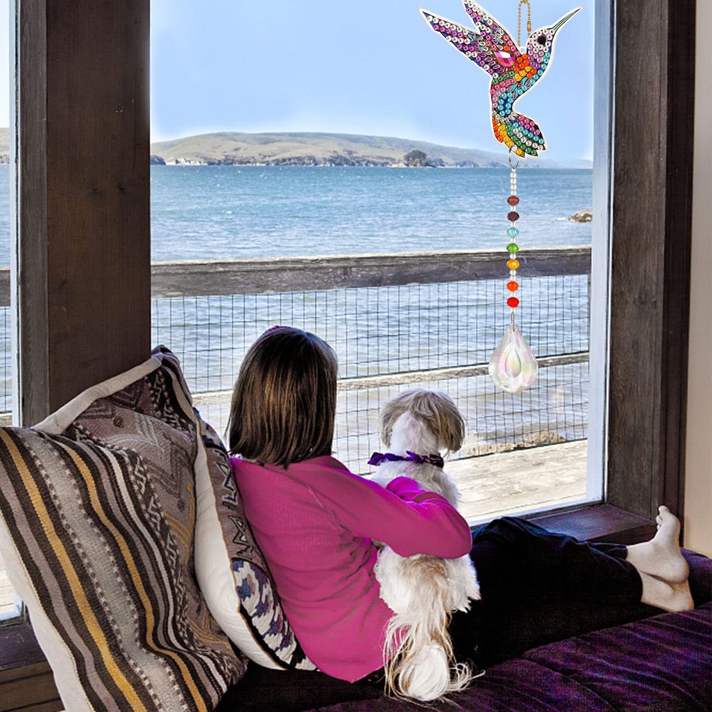 2pc DIY Diamond Painting Ornament Kit