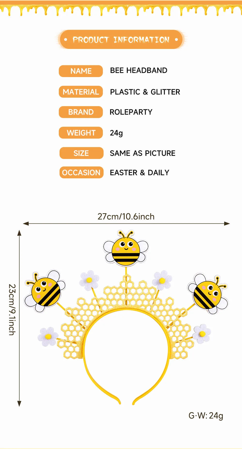 🐝 Bee Headband 🐝