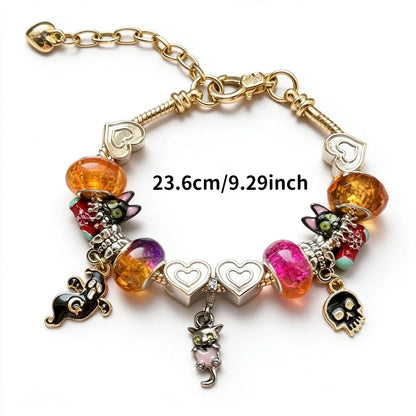 🧡 Halloween Gold Charm Bracelet 🧡