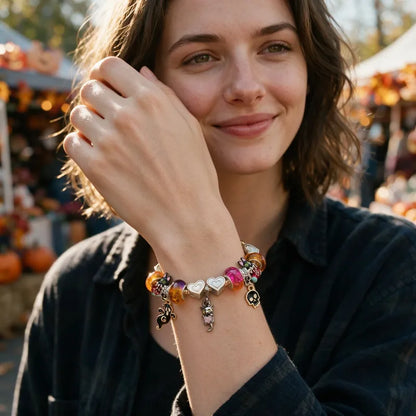 🧡 Halloween Gold Charm Bracelet 🧡