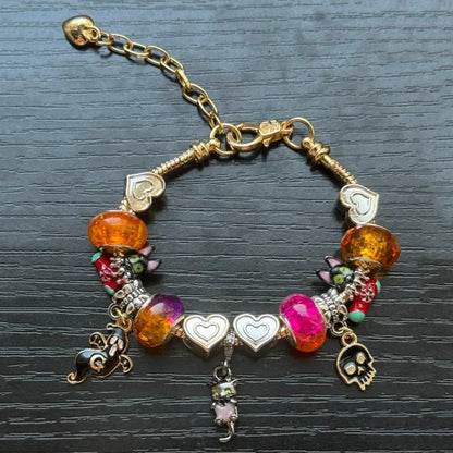 🧡 Halloween Gold Charm Bracelet 🧡