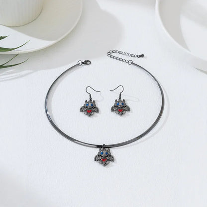 🐉 Dragon Necklace & Earring Set 🐉