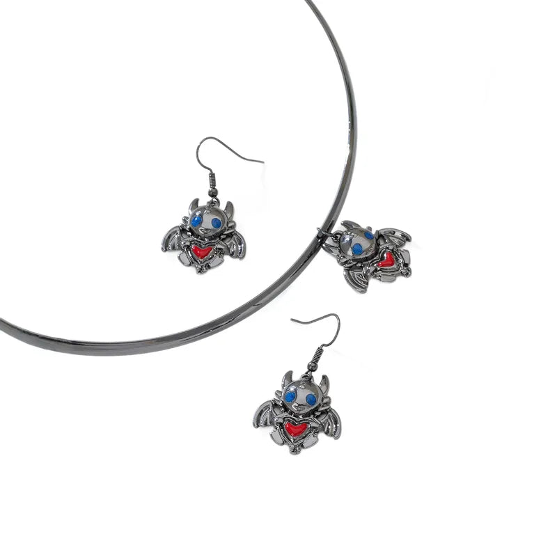 🐉 Dragon Necklace & Earring Set 🐉