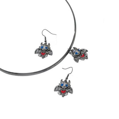 🐉 Dragon Necklace & Earring Set 🐉