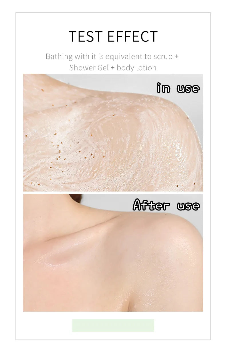 🍑🥑🥭 3pc Fruit Body Scrub Bundle 🥭🥑🍑