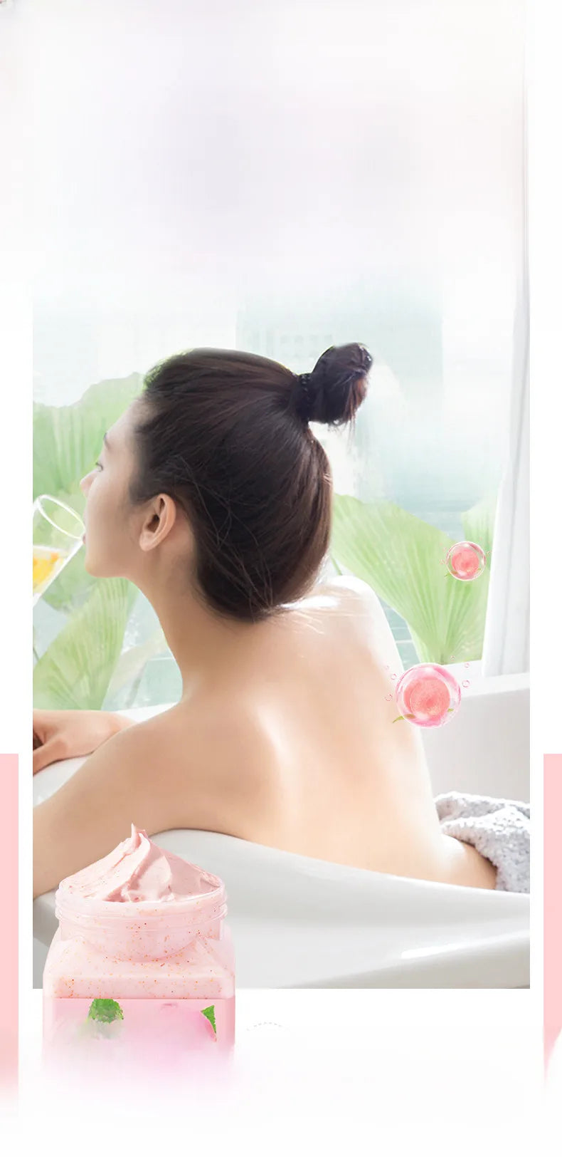 🍑🥑🥭 3pc Fruit Body Scrub Bundle 🥭🥑🍑