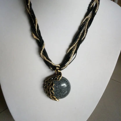 🦚 Bohemian Peacock Ethnic Style Beaded Necklaces 🦚