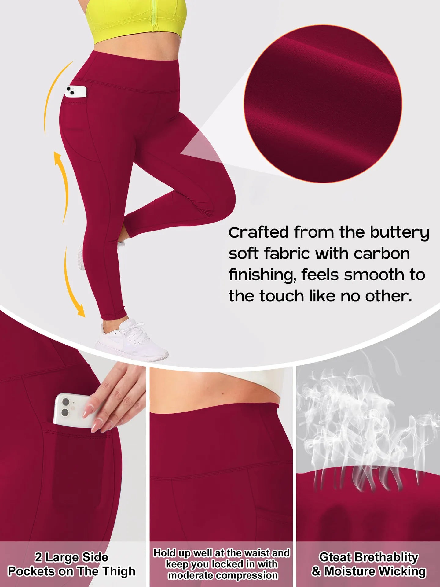 🖤 High Waist Yoga Pants (6 Colour Options!) 🖤