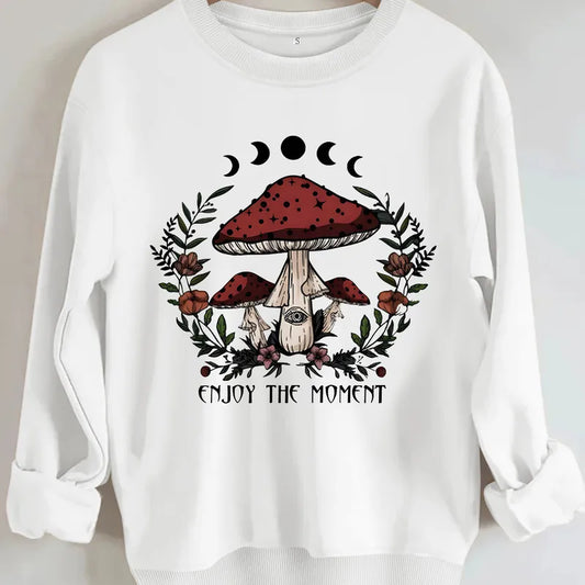 🍄 "Enjoy The Moment" Jumpers (9 Colour Choices!) 🍄