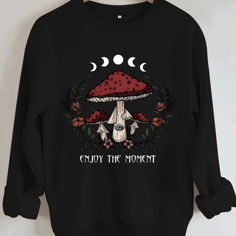 🍄 "Enjoy The Moment" Jumpers (9 Colour Choices!) 🍄