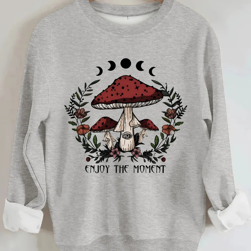 🍄 "Enjoy The Moment" Jumpers (9 Colour Choices!) 🍄