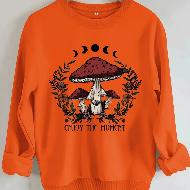 🍄 "Enjoy The Moment" Jumpers (9 Colour Choices!) 🍄