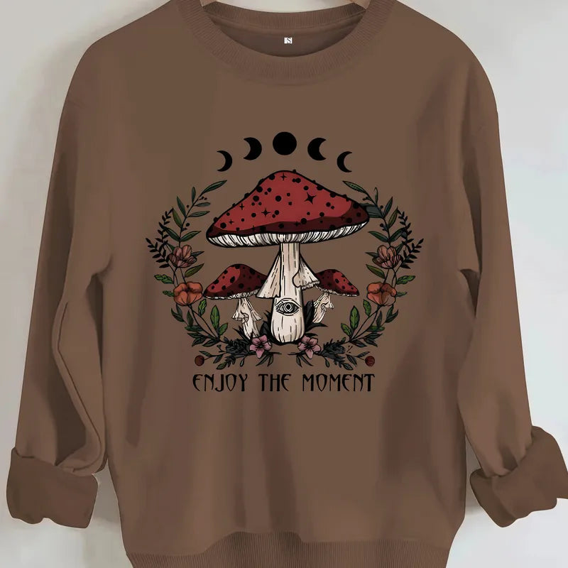🍄 "Enjoy The Moment" Jumpers (9 Colour Choices!) 🍄