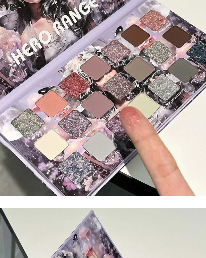 Glittery Eyeshadow Pallet