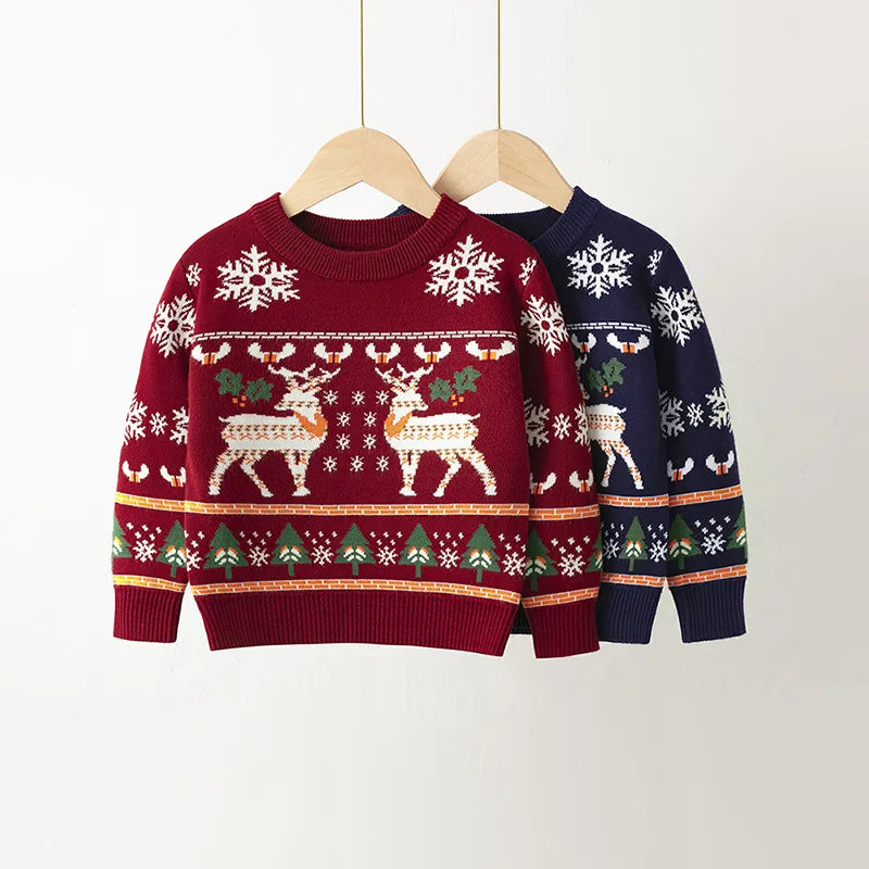 Children's Reindeer Jumpers