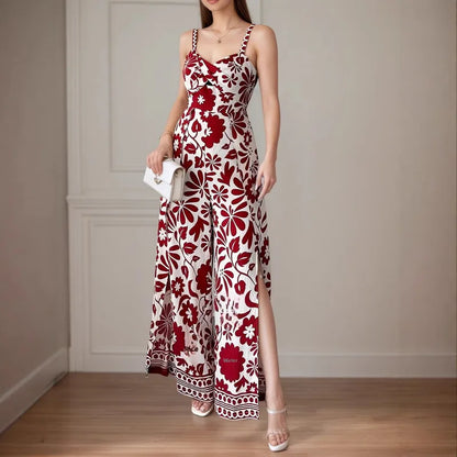 🌺 Flower Pattern Full Length Jumpsuits (4 Colour Choices!) 🌺