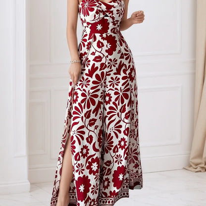 🌺 Flower Pattern Full Length Jumpsuits (4 Colour Choices!) 🌺