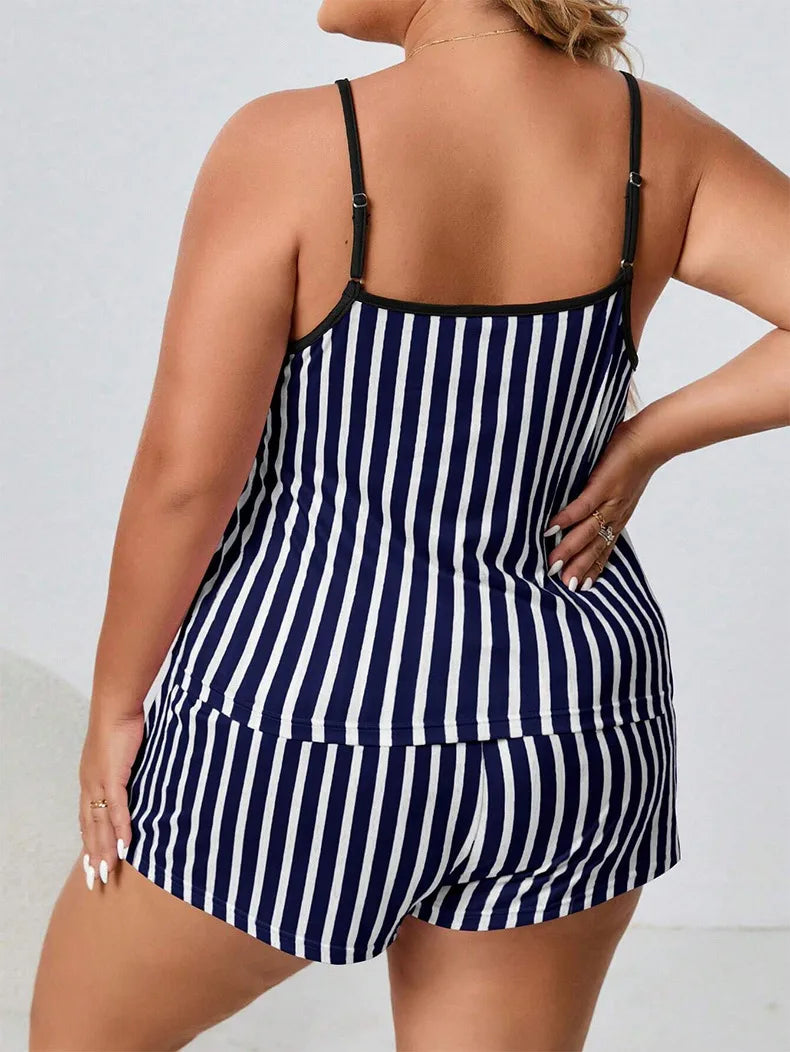 Ladies Striped PJ Sets
