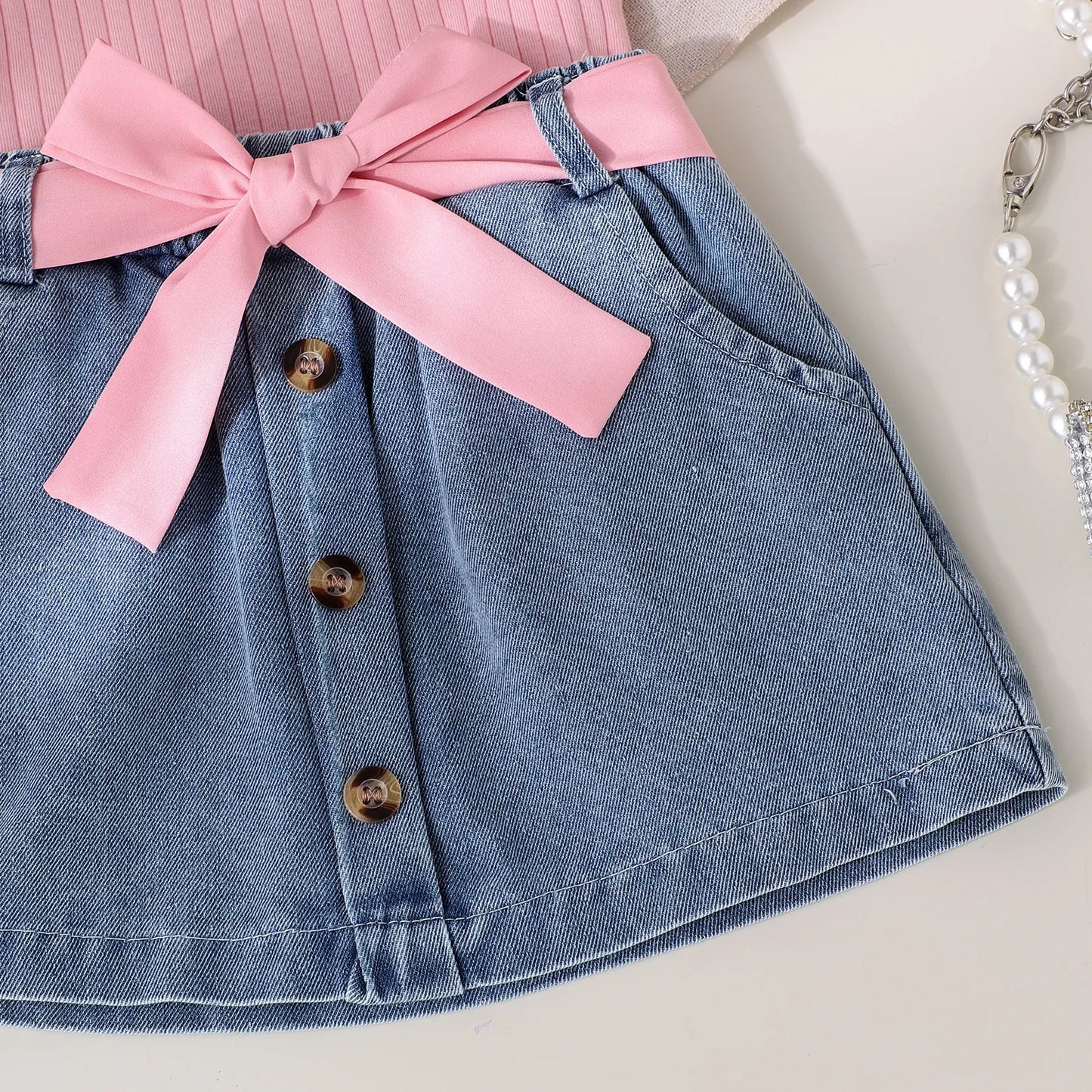 ☀️ 2pc Summer Girls Skirt Set ☀️