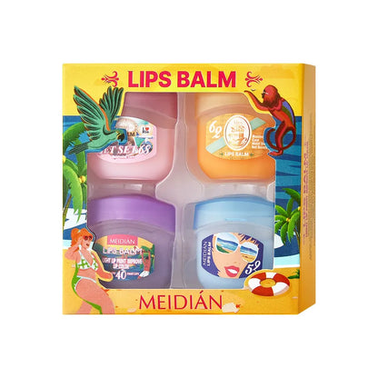 💋 4pc Fruit Lip Balm Set 💋