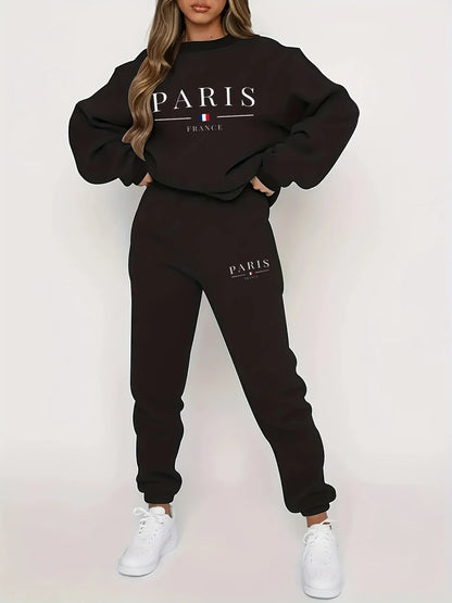 Black Paris Tracksuit